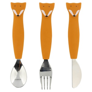 Couvert silicone 3pcs MR.FOX Trixie