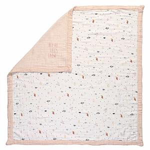 Couverture 100x100cm GARDEN EXPLOER Laessig escargot