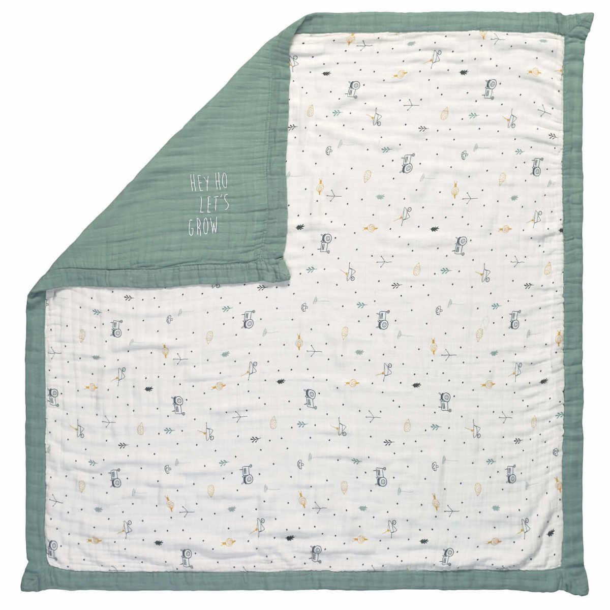 Couverture 100x100cm GARDEN EXPLOER Laessig tracteur