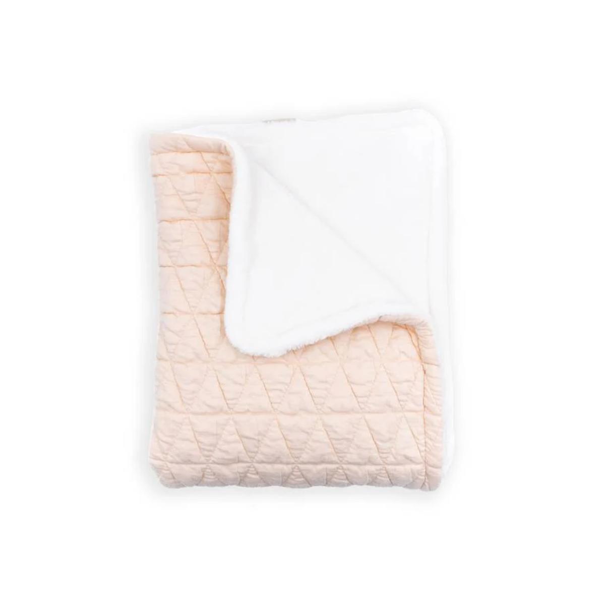 Couverture 100x75cm Bamboom water peach