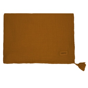 Couverture 65x100cm WABI SABI Nobodinoz Golden Brown