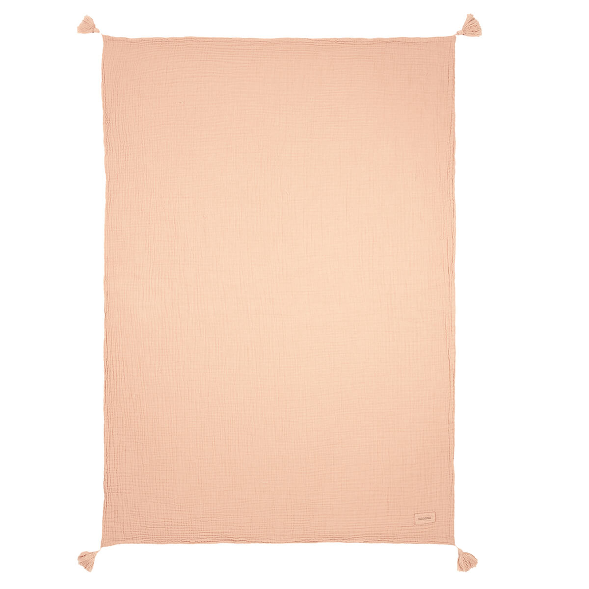 Couverture 65x100cm WABI SABI Nobodinoz Powder pink