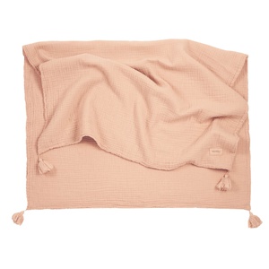 Couverture 65x100cm WABI SABI Nobodinoz Powder pink