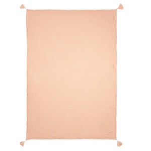 Couverture 65x100cm WABI SABI Nobodinoz Powder pink