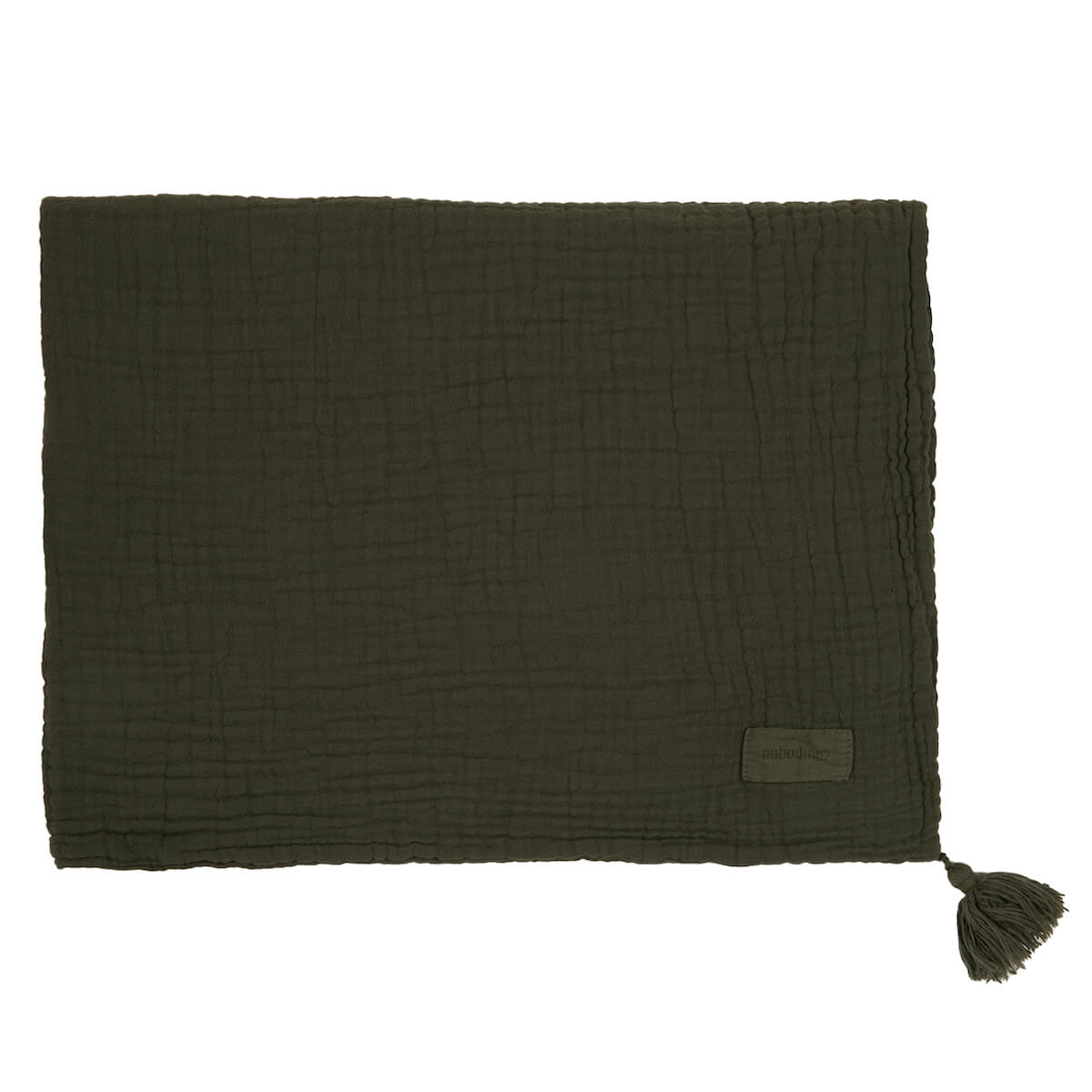 Couverture 65x100cm WABI SABI Nobodinoz Vetiver