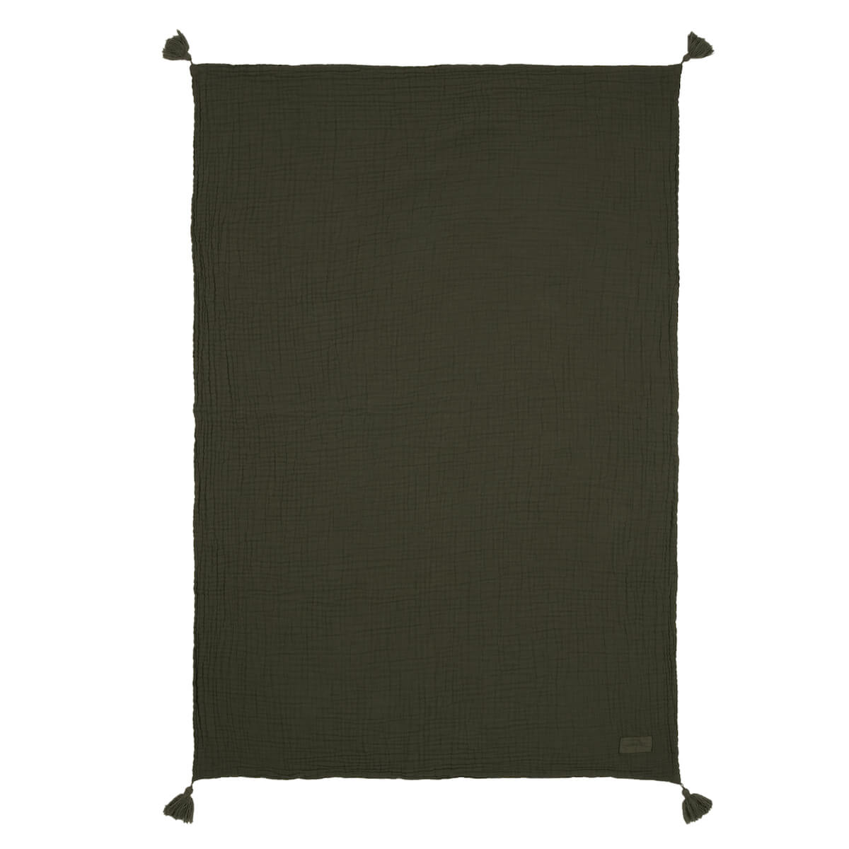 Couverture 65x100cm WABI SABI Nobodinoz Vetiver