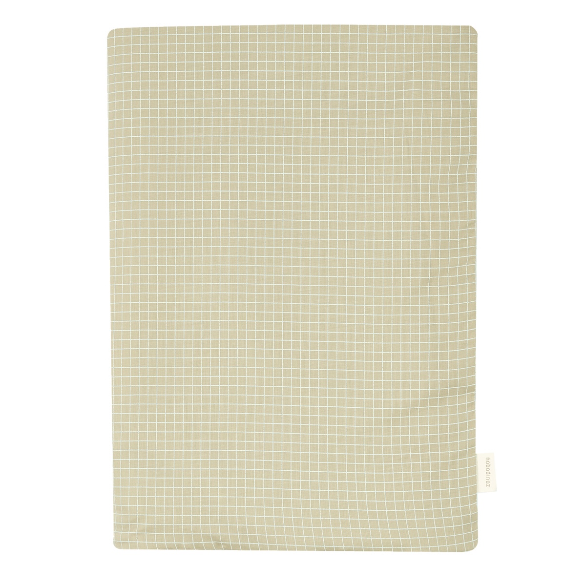 Couverture 70x100cm STORIES Édition limitée Nobodinoz green grid