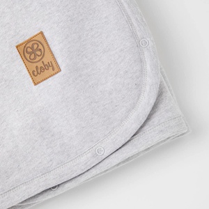Couverture 95x75cm TEDDY Cloby Grey