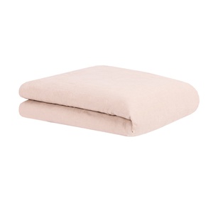 Couverture bébé 100x140cm WASHED FRENCH LINEN Nobodinoz mauve pink