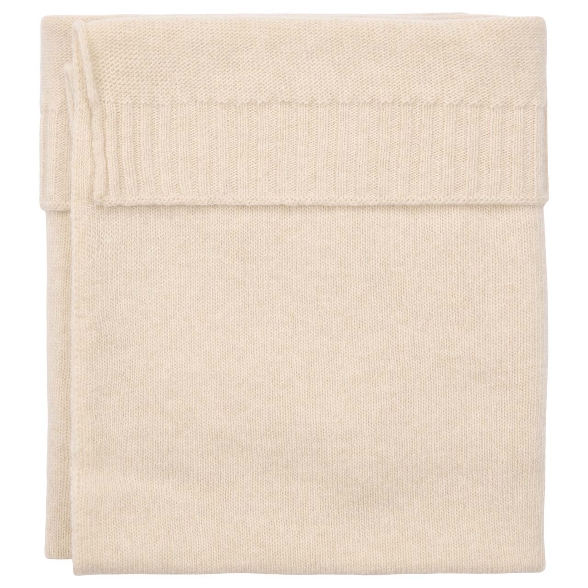 Couverture bébé premium tricoté BEJA Koeka warm white