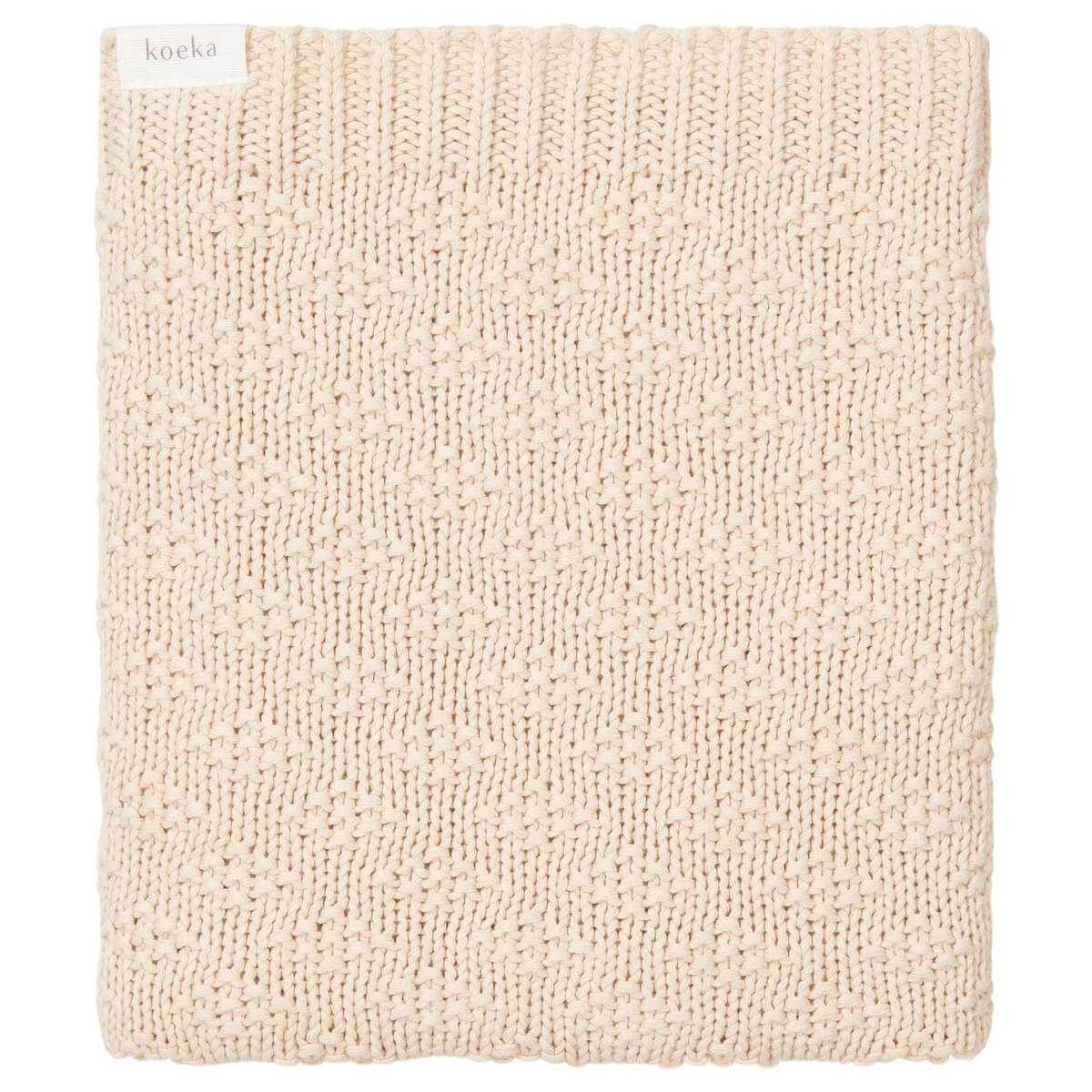 Couverture berceau BRAGA Koeka warm white