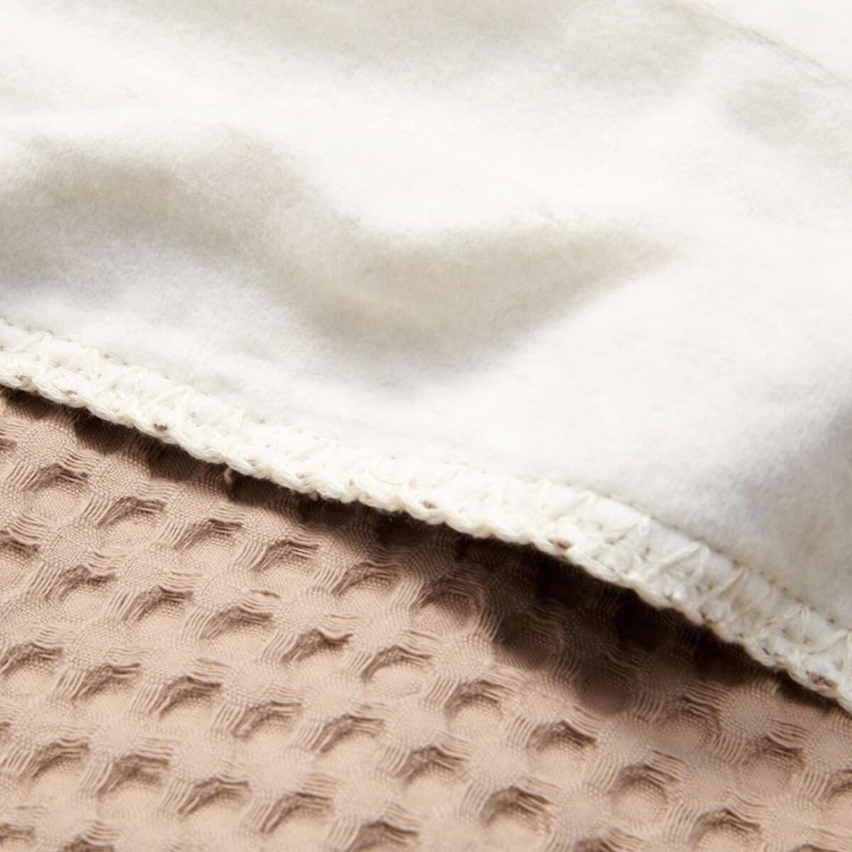 Couverture berceau cotton polaire AMSTERDAM Koeka caffe