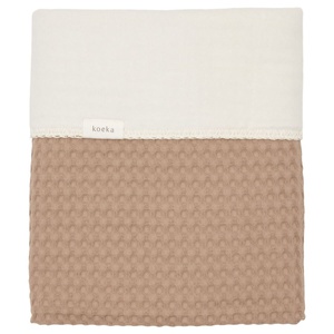 Couverture berceau cotton polaire AMSTERDAM Koeka caffe