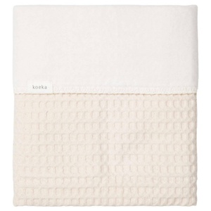 Couverture berceau cotton polaire AMSTERDAM Koeka natural