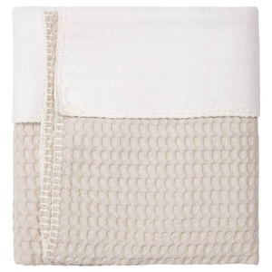 Couverture berceau cotton polaire AMSTERDAM Koeka sand