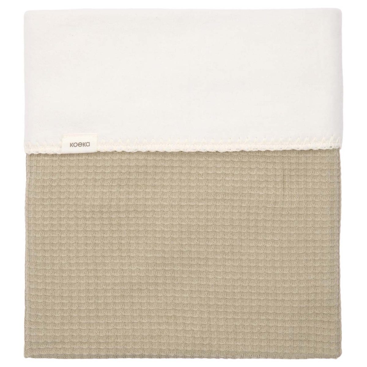 Couverture berceau cotton polaire MALAGA Koeka sage