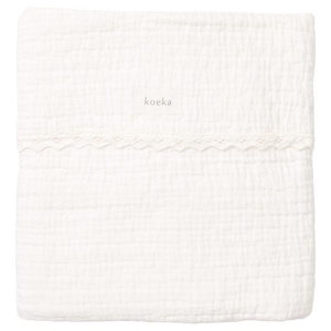 Couverture berceau LACE ELBA Koeka milky