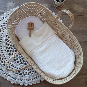 Couverture berceau LACE ELBA Koeka milky