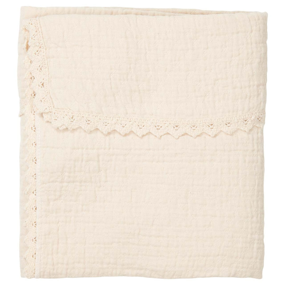 Couverture berceau LACE ELBA Koeka natural