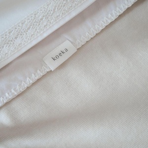 Couverture berceau ODDI Koeka flanelle warm white