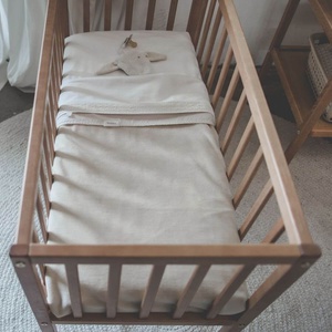 Couverture berceau ODDI Koeka flanelle warm white