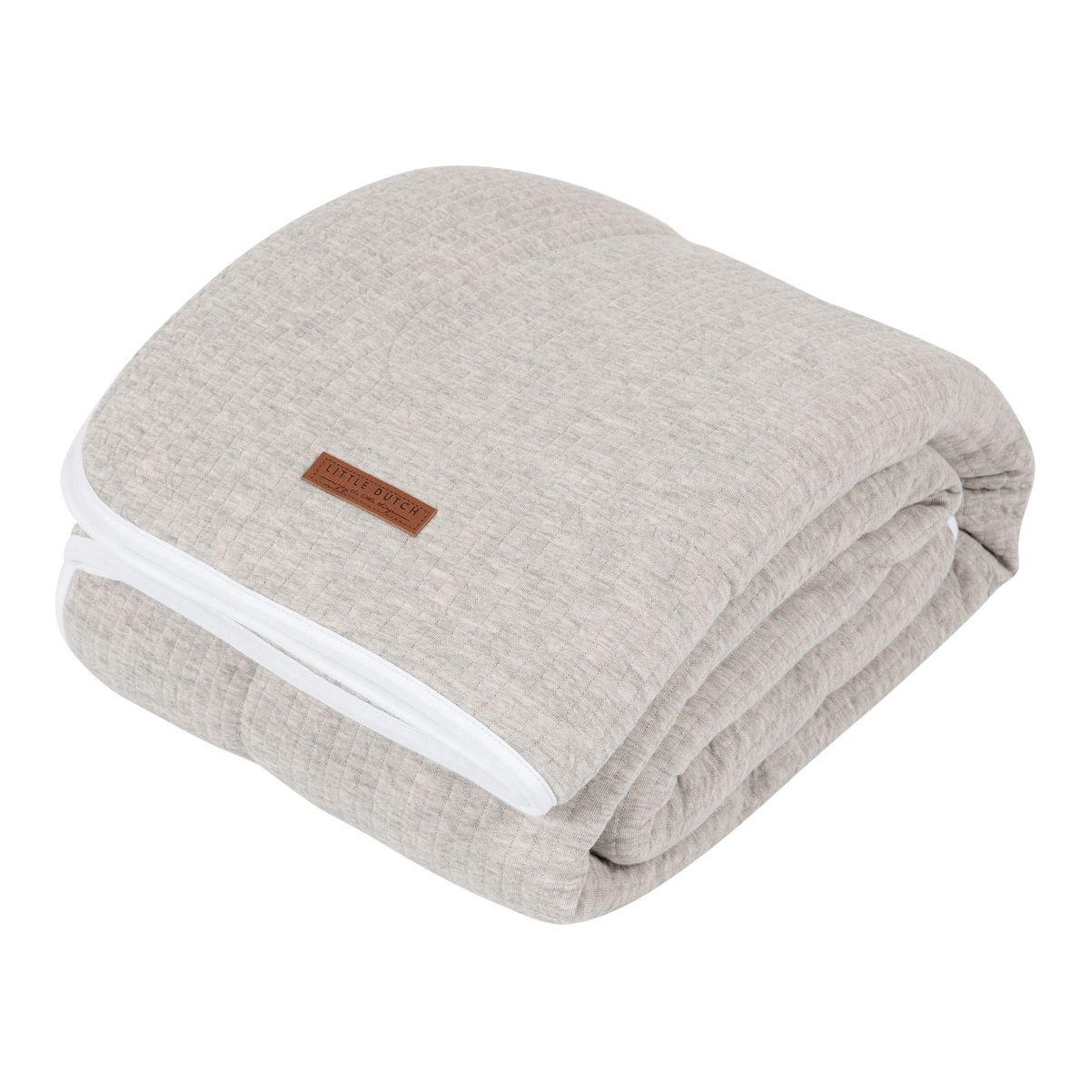 Couverture berceau PURE Little Dutch grey 