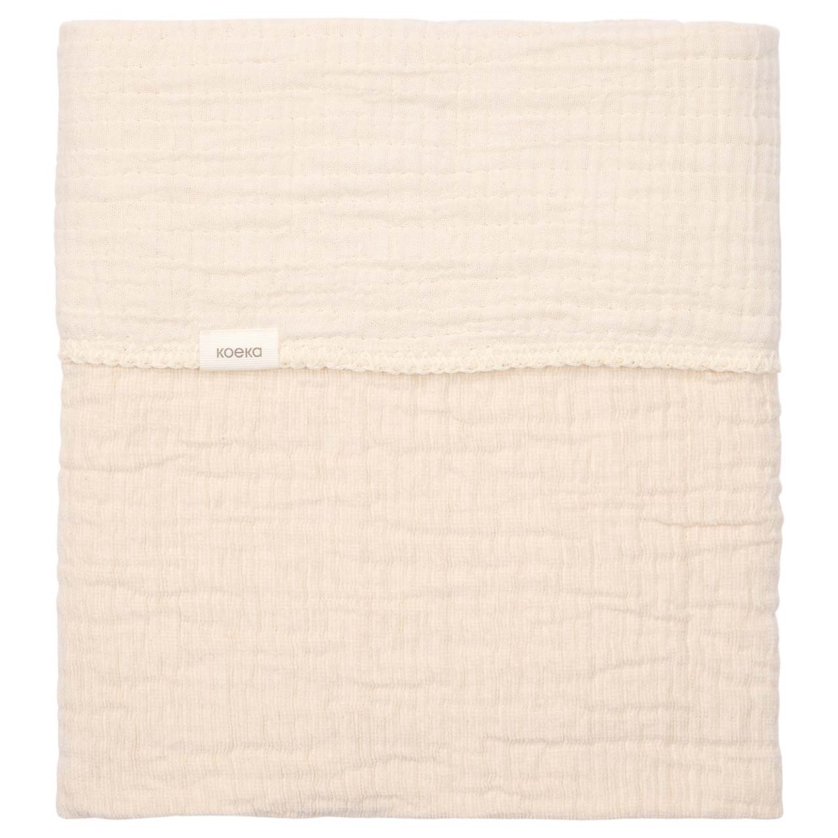 Couverture berceau RIVOLI Koeka warm white
