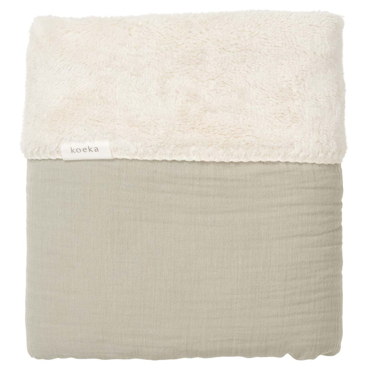 Couverture berceau TEDDY FARO sage