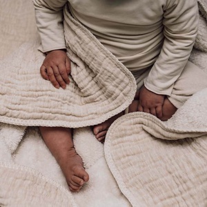 Couverture berceau TEDDY RIVOLI Koeka warm white