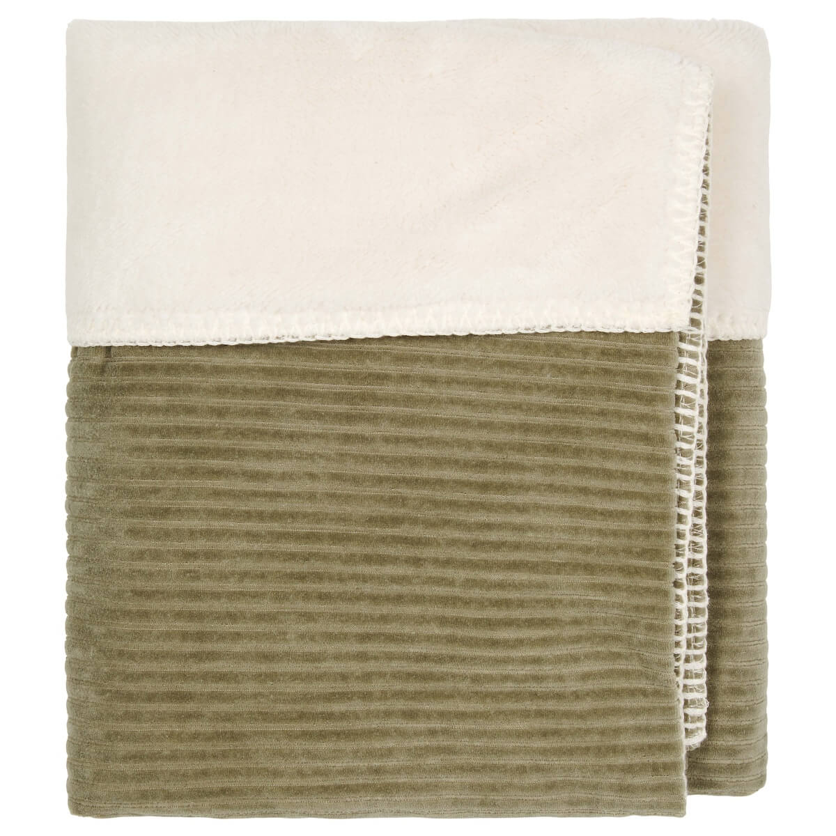 Couverture berceau TEDDY VIK Koeka moss