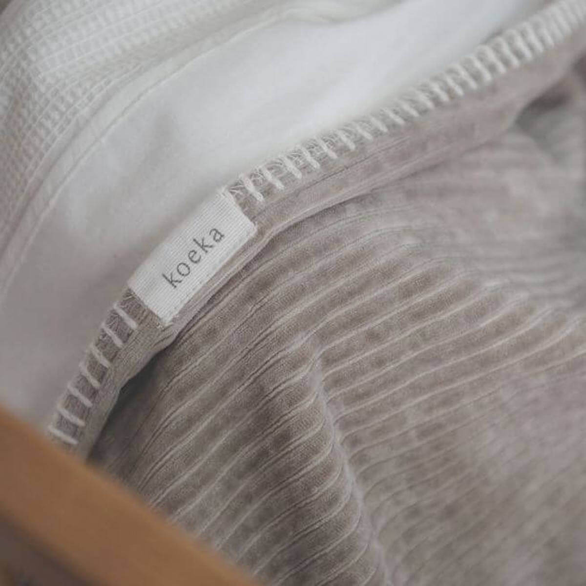 Couverture berceau VIK Koeka flanelle