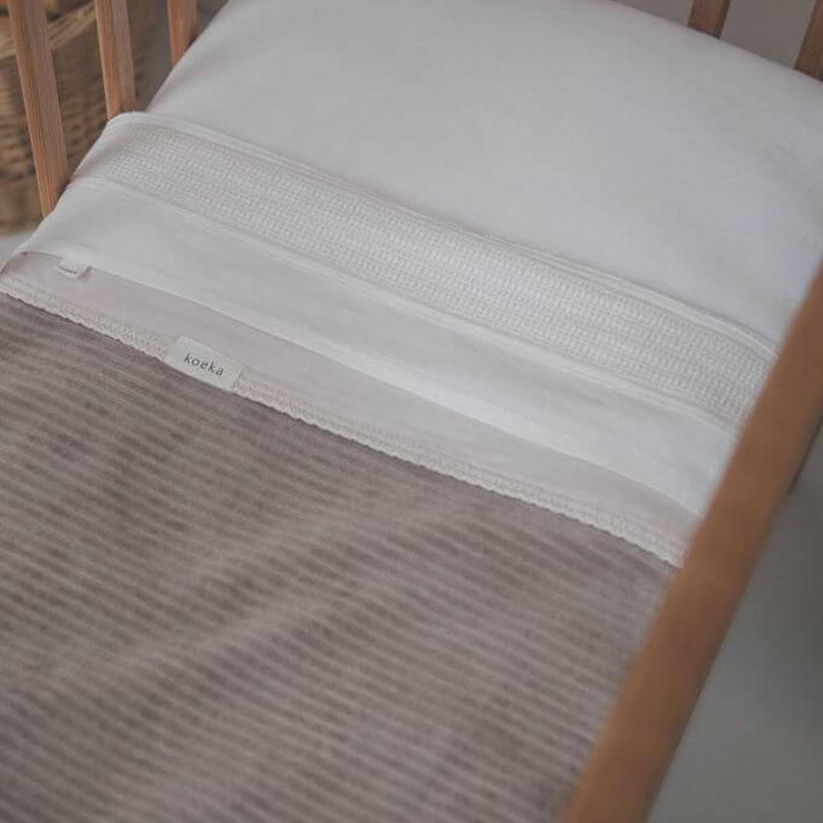 Couverture berceau VIK Koeka flanelle