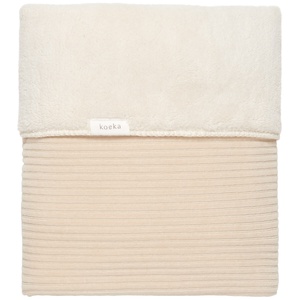 Couverture berceau VIK Teddy Koeka sand