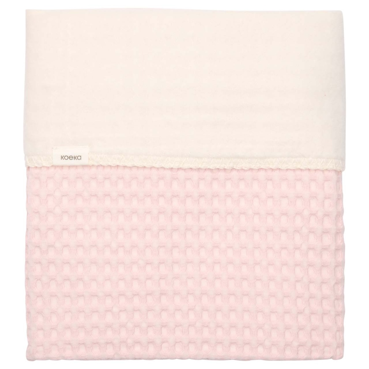 Couverture cotton fleece AMSTERDAM Koeka cotton candy