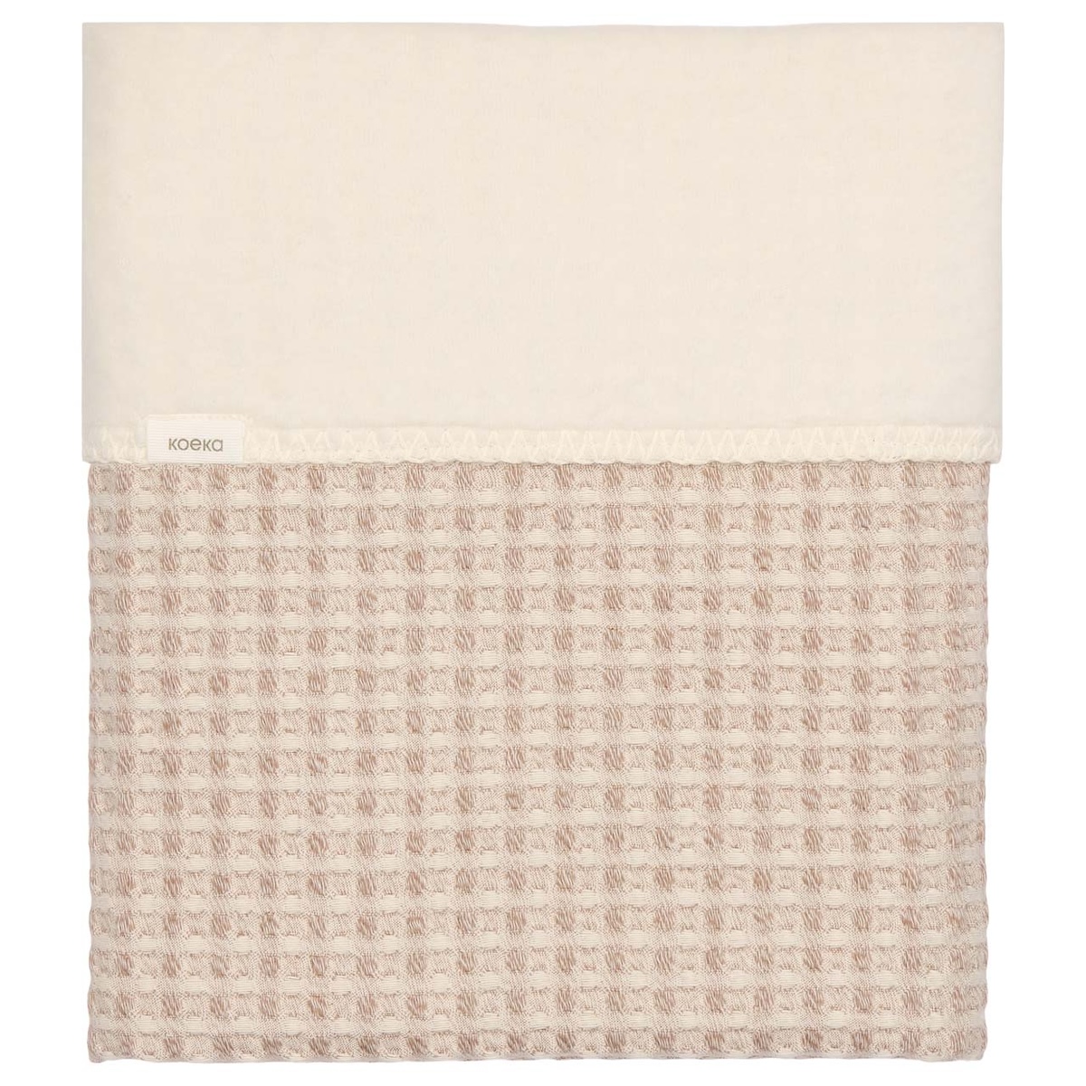 Couverture cotton fleece AMSTERDAM Koeka crumble