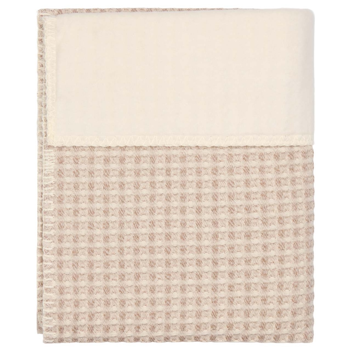 Couverture cotton fleece AMSTERDAM Koeka crumble
