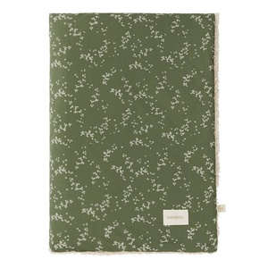 Couverture d'hiver 100x70cm STORIES Nobodinoz green jasmine