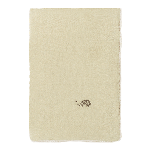 Couverture d'hiver 70x100cm FRENCH LINEN Nobodinoz green tea