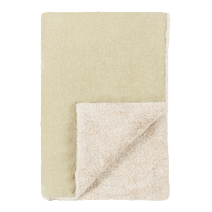 Couverture d'hiver 70x100cm FRENCH LINEN Nobodinoz green tea