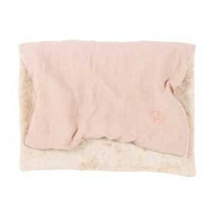 Couverture d'hiver 70x100cm FRENCH LINEN Nobodinoz mauve pink