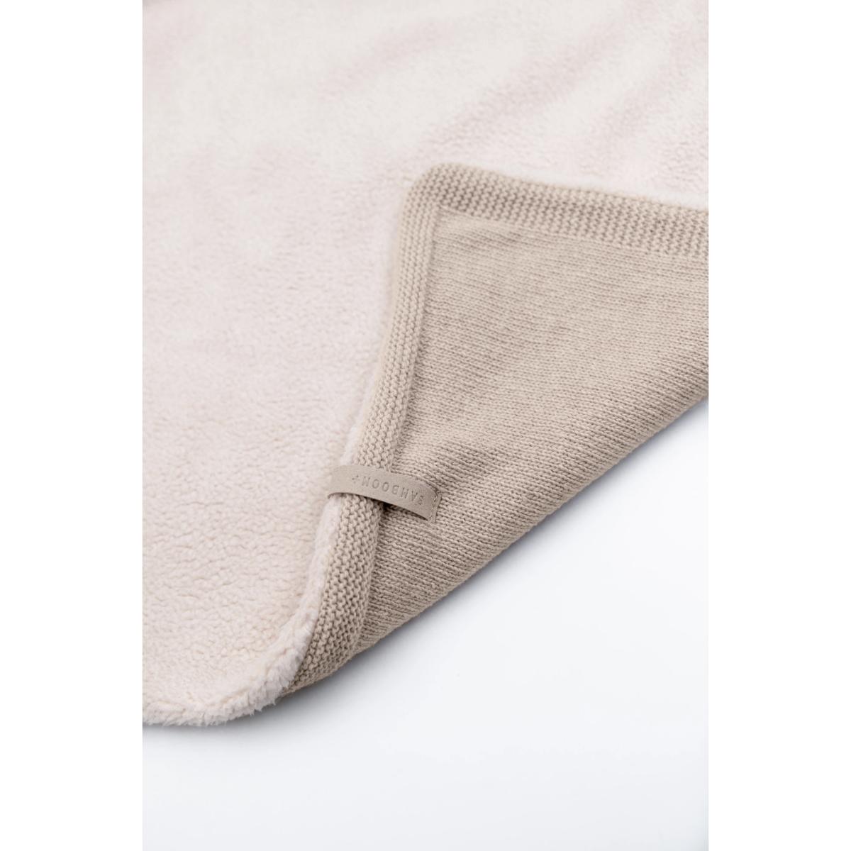 Couverture enveloppante  4 saisons teddy Bamboom stone sand