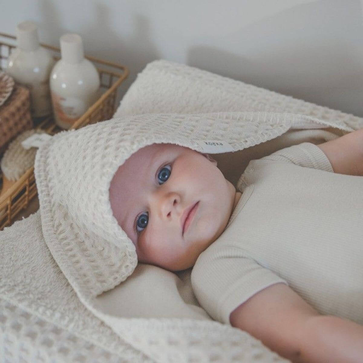 Couverture enveloppante ANTWERP Koeka natural