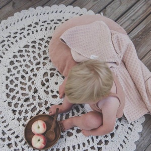 Couverture enveloppante ANTWERP Koeka rosa salt