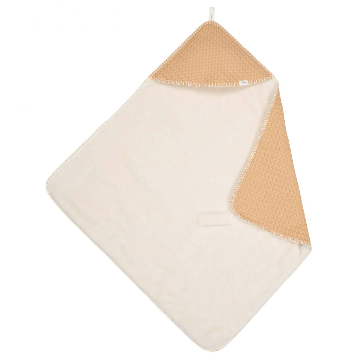Couverture enveloppante OSLO Koeka wafel teddy straw
