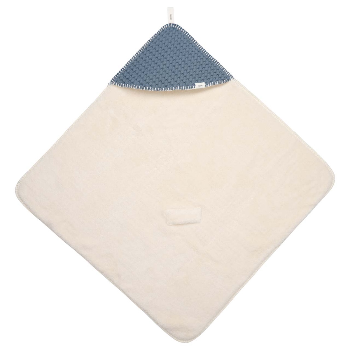 Couverture enveloppante teddy Oslo Koeka bluestone