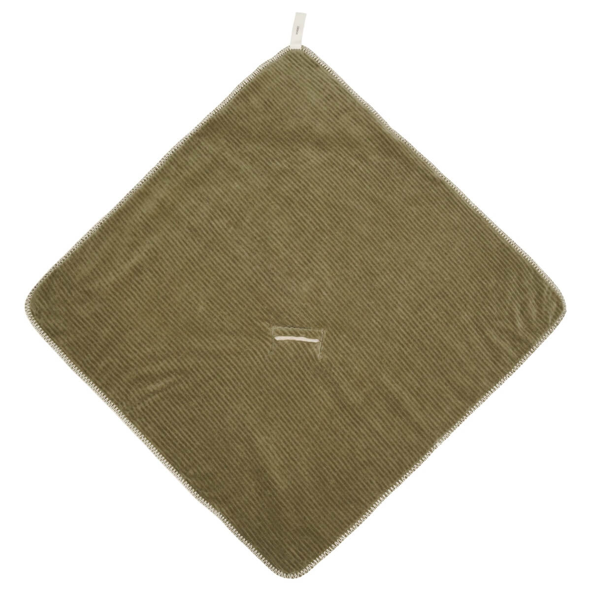 Couverture enveloppante VIK Koeka teddy moss