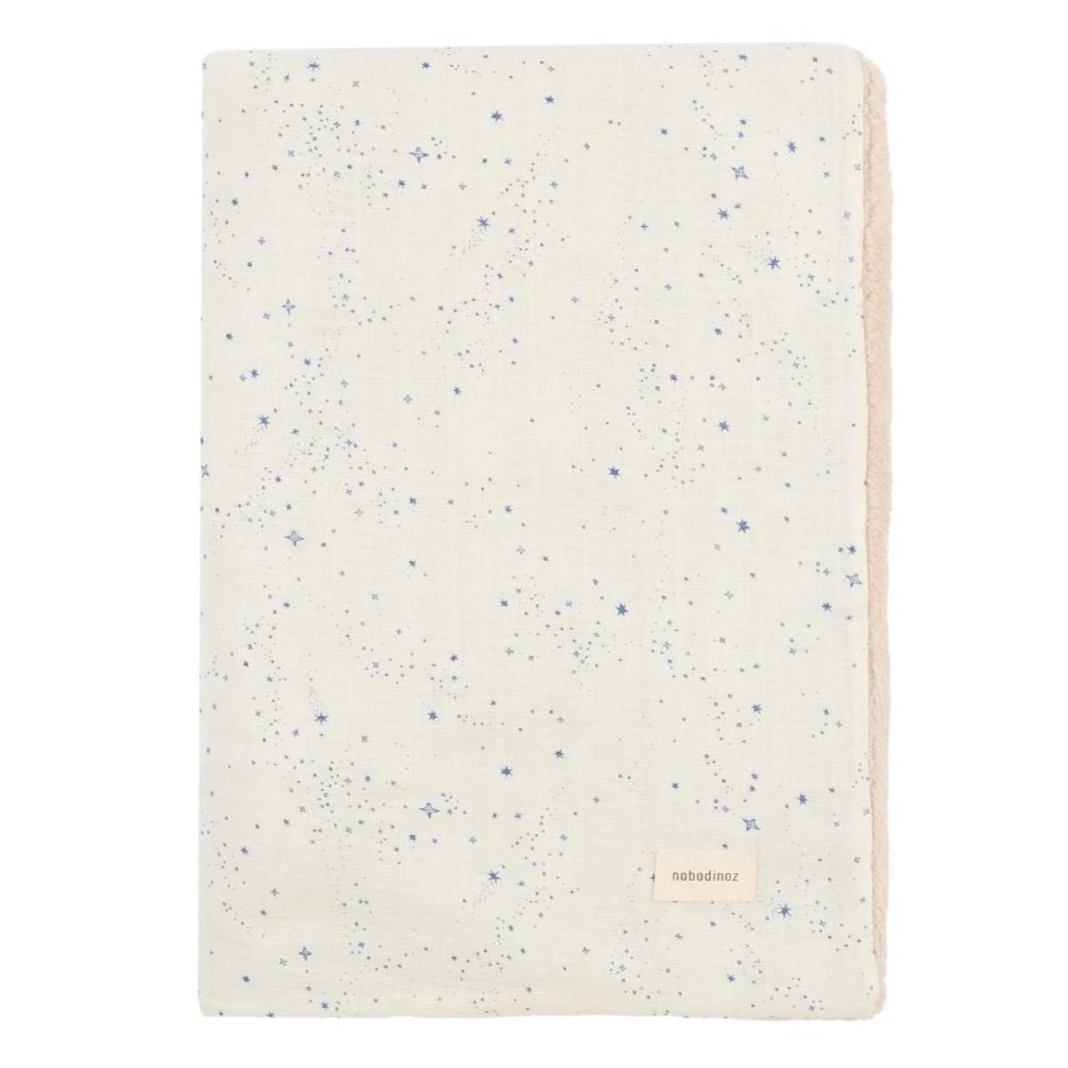 Couverture hiver WABI SABI Nobodinoz blue milky way