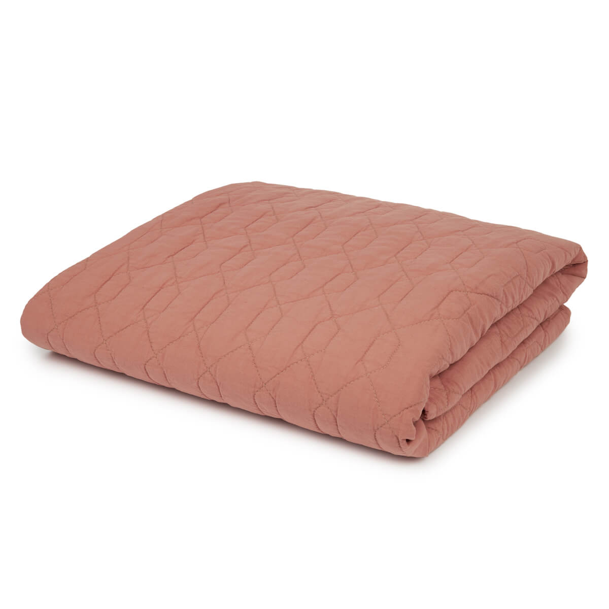 Couverture matelassée 100x135cm WABI SABI Nobodinoz Rosewood
