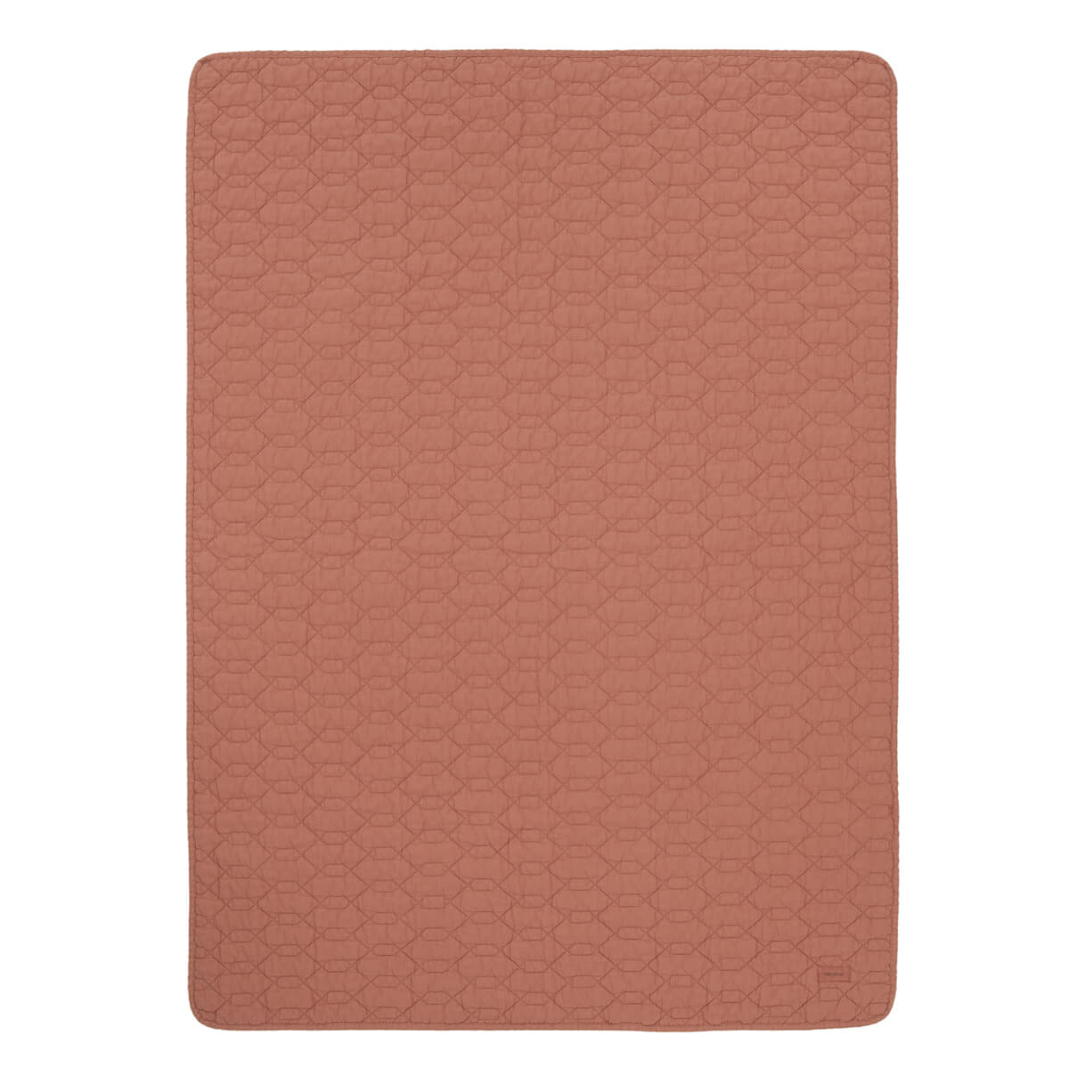 Couverture matelassée 100x135cm WABI SABI Nobodinoz Rosewood