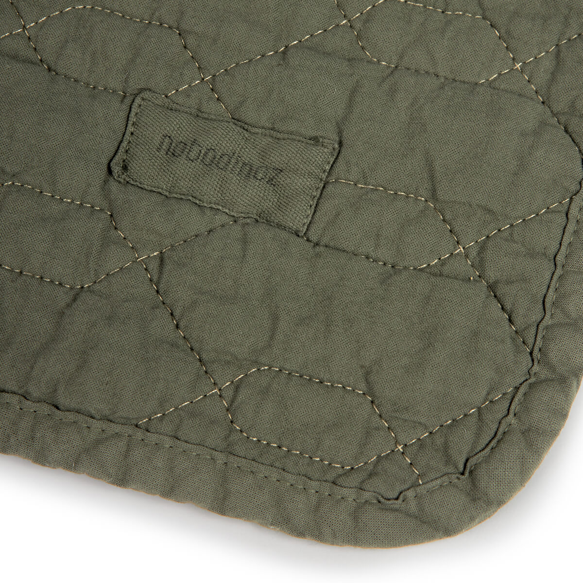 Couverture matelassée 100x135cm WABI SABI Nobodinoz Vetiver